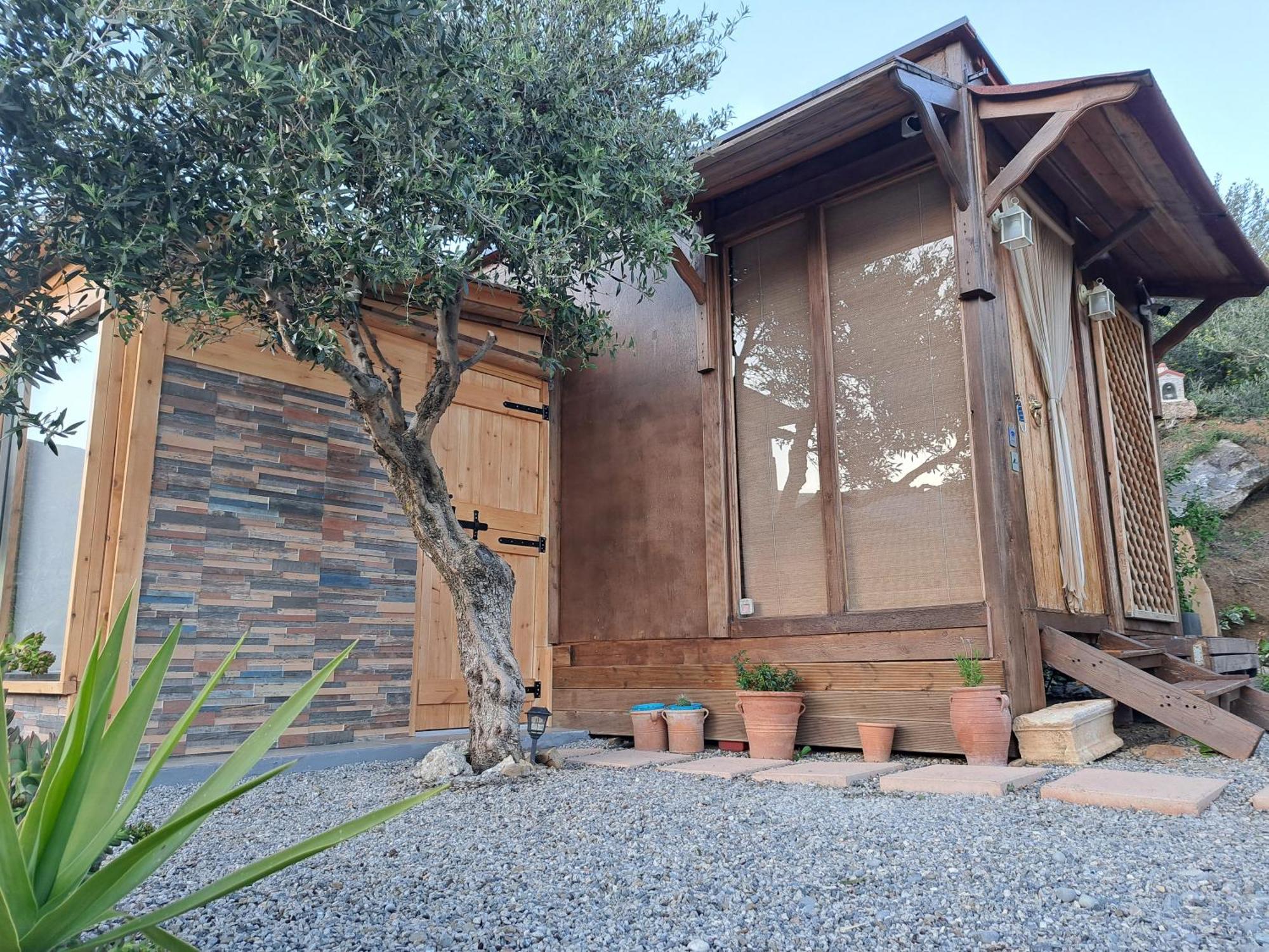 Paránimfoi Wooden House At The Mountain-Privateゲストハウス エクステリア 写真